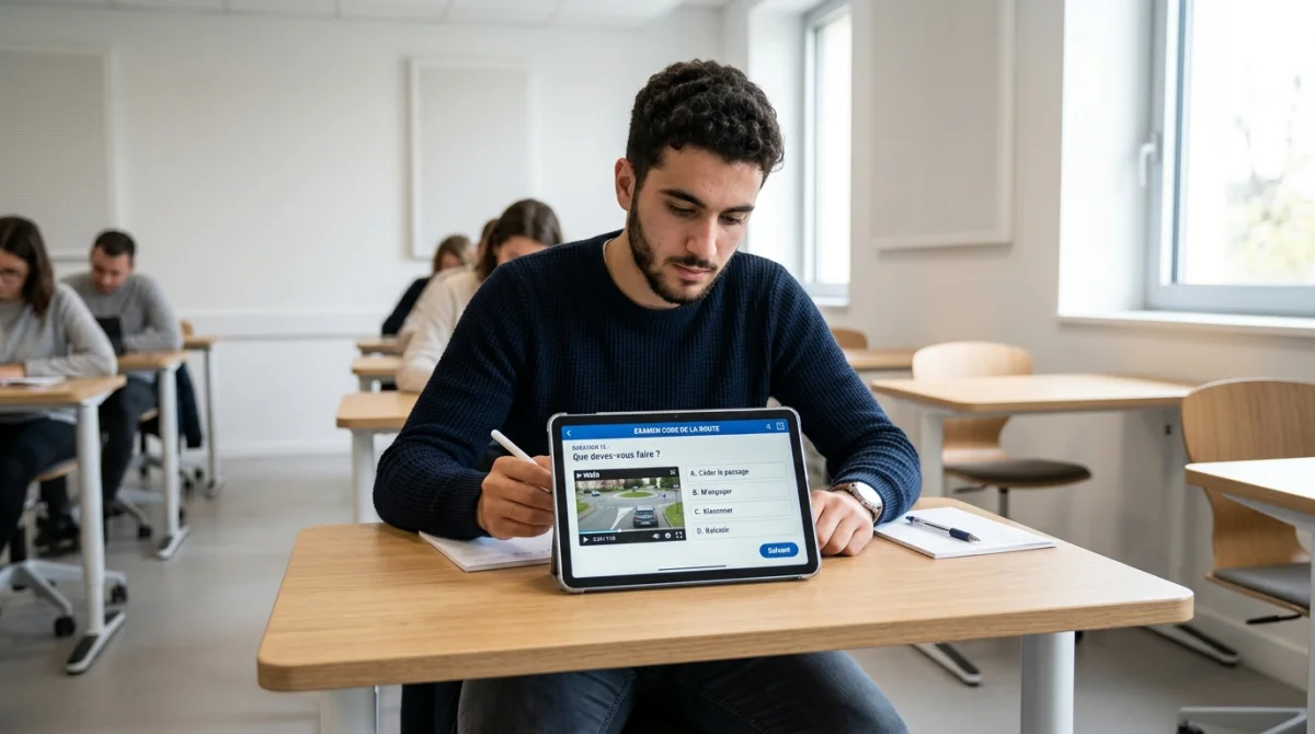 combien de temps dure le code de la route examen