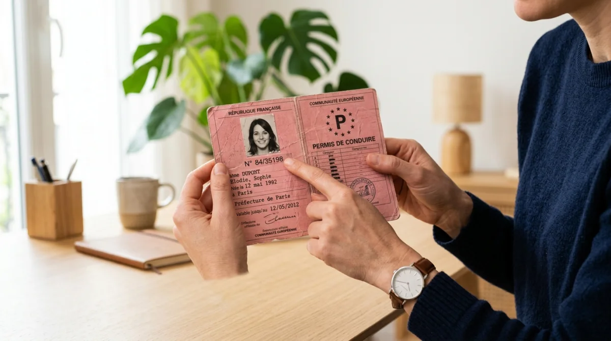 où se trouve le numéro de permis de conduire