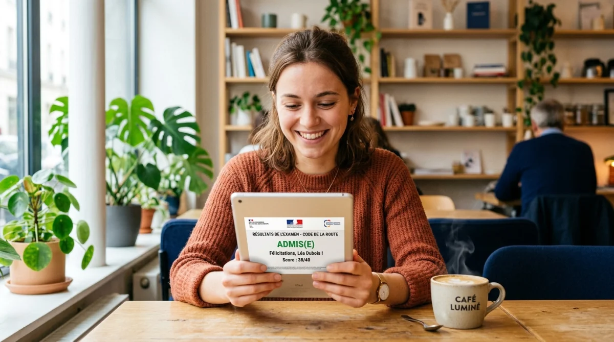 comment voir les resultat du code de la route