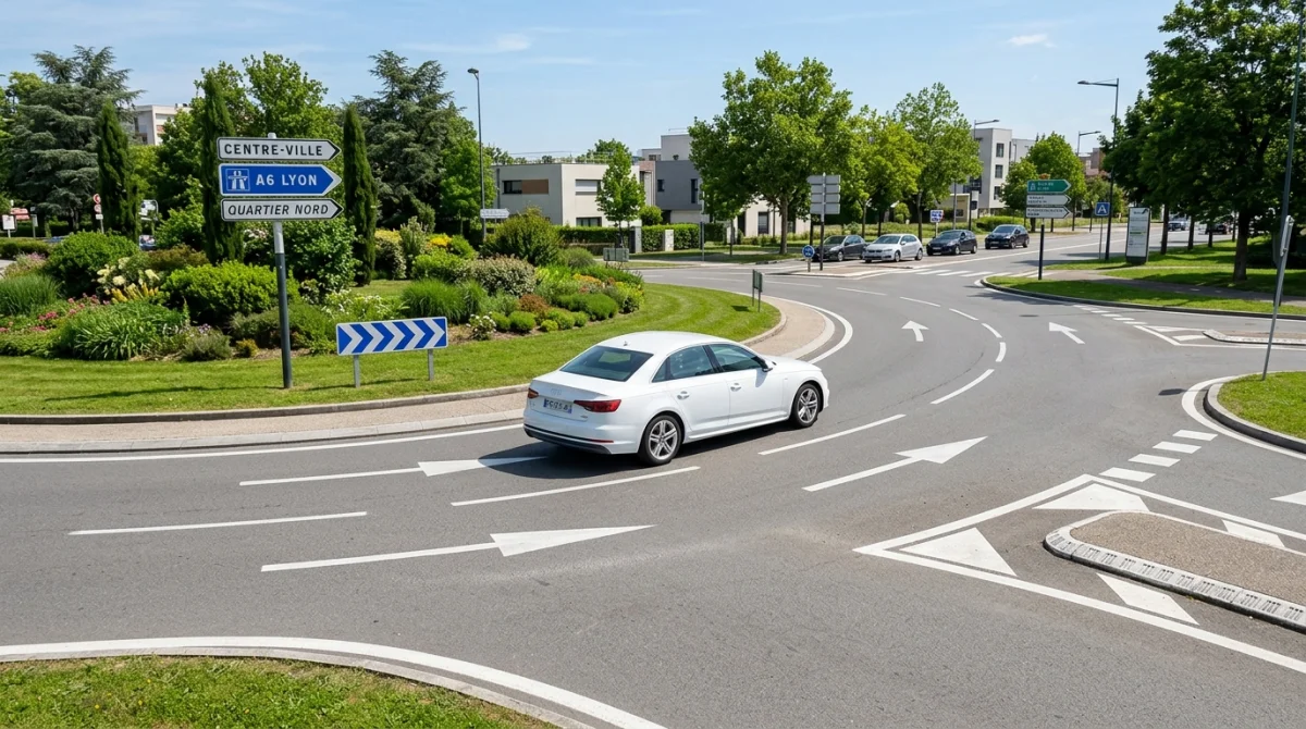 comment prendre un rond point code de la route