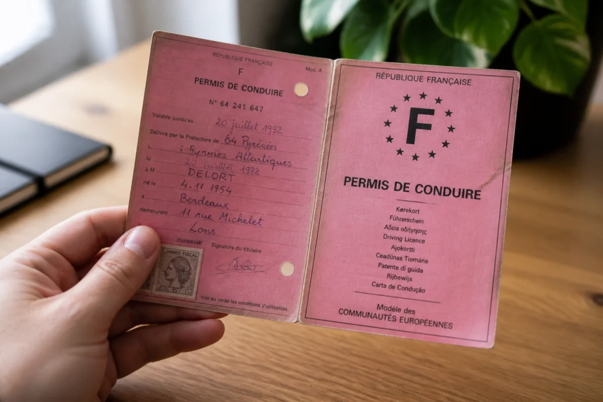 peut on voter avec un permis de conduire